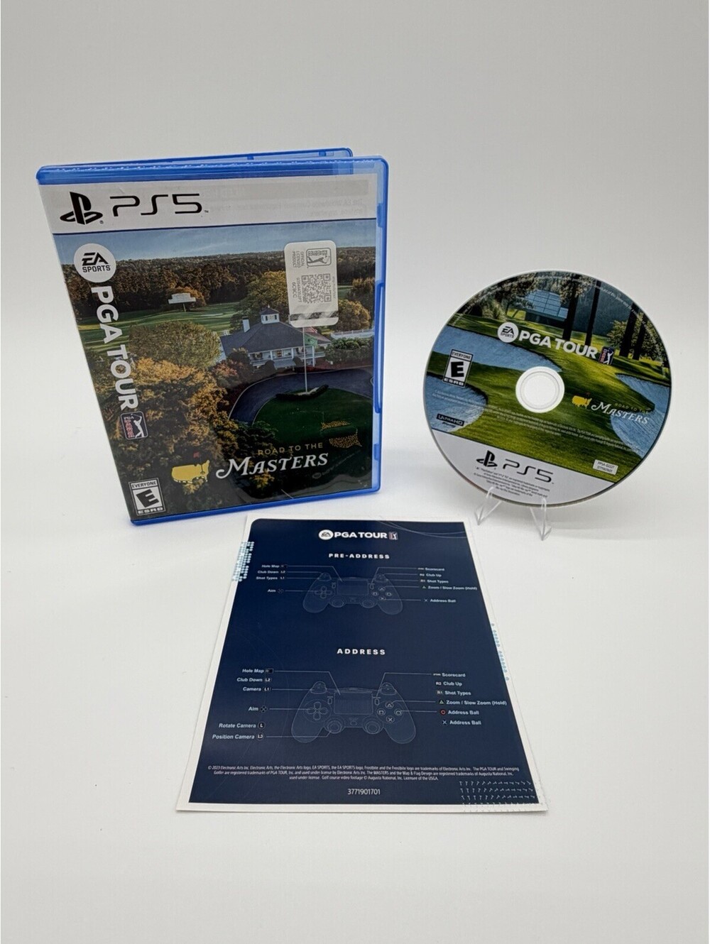 Brand New PGA Tour Road to the Masters (Sony PlayStation 5, 2023) Tested - CIB